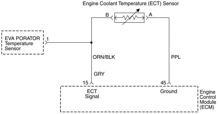 engine coolant temperature sensor, czujnik temperatury silnika, daewoo matiz